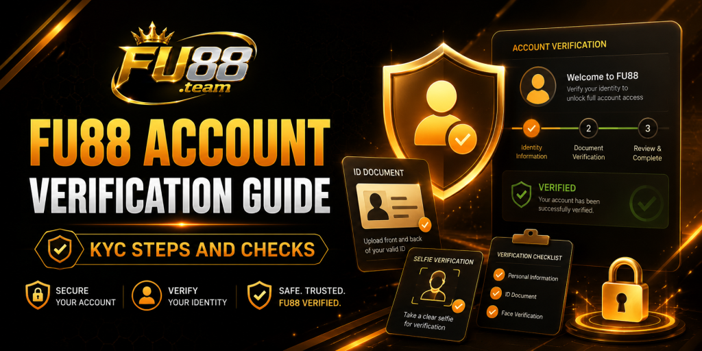 FU88 Account Verification Guide: KYC Steps And Checks