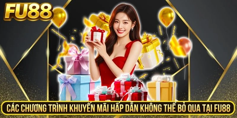 Các chương trình khuyến mãi hấp dẫn không thể bỏ qua tại Fu88