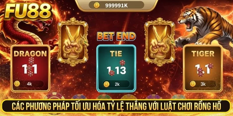 Các phương pháp tối ưu hóa tỷ lệ thắng với luật chơi Rồng Hổ