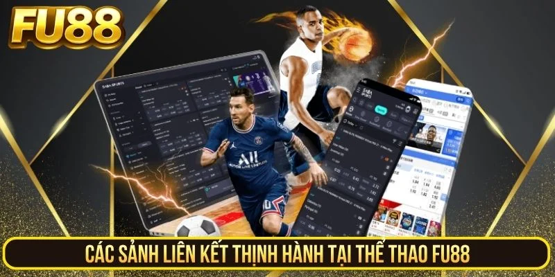 Các sảnh liên kết thịnh hành tại thể thao FU88