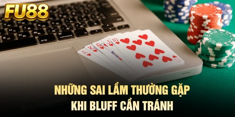 Những sai lầm thường gặp khi Bluff cần tránh