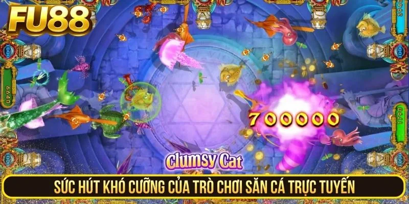 Sức hút khó cưỡng của trò chơi săn cá trực tuyến