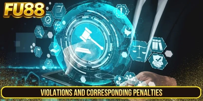 Violations and corresponding penalties